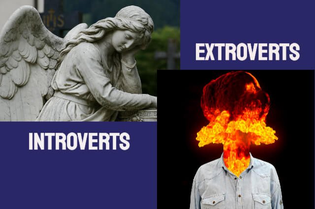 difference between an introvert and an extrovert