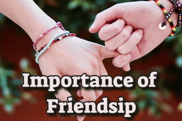 why friendship is important